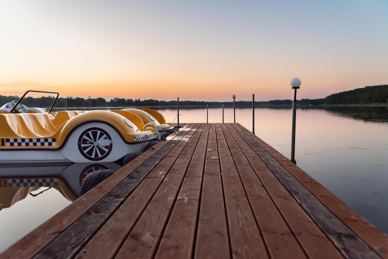 Gosciniec Zielony Domek Mragowo Bagian luar foto